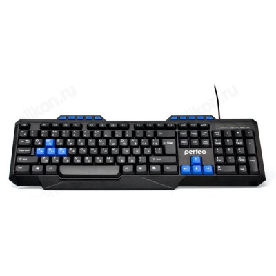 Клавиатура игровая Perfeo COMMANDER Multimedia, USB, черн, GAME DESIGN (PF-006)-5