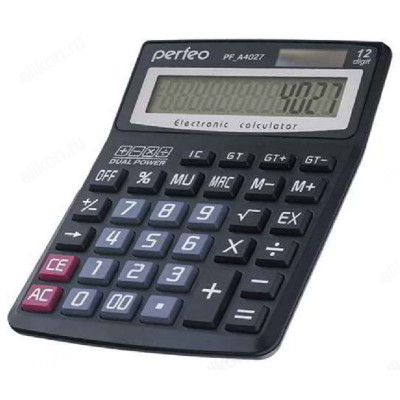 Калькулятор Perfeo PF A4027