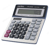 Калькулятор Perfeo PF_A4028, бухгалтерский, 12-разр., GT, серебристый
