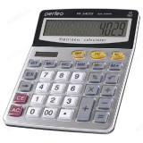 Калькулятор Perfeo PF A4029, бухгалтерский, 12-разр., GT, серебристый