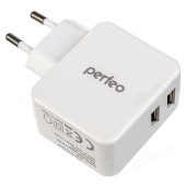 Зарядка сетевая Perfeo A4132 2USB Зарядка сетевая Perfeo A4132 2USB
