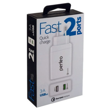 Сетевое зарядное устройство Perfeo A4141-1