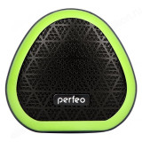 Акустика Bluetooth 6W Perfeo " TRIANGLE" черная/зеленая