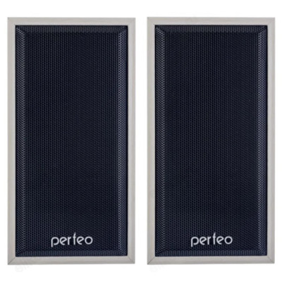Акустика 2.0,  6W, Perfeo Cabinet, PF_A4389, USB, белый дуб