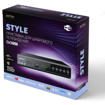 Антенный приемник DVB-T2/C Perfeo 
