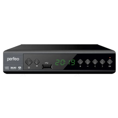 Антенный приемник DVB-T2/C Perfeo 