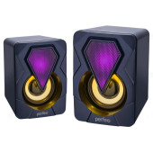 Акустика 2.0, 6W, Perfeo "SHINE" USB, LED Акустика 2.0, 6W, Perfeo "SHINE" USB, LED