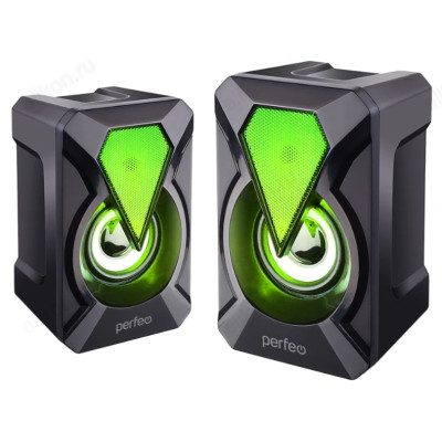 Акустика 2.0, 2х3 Вт, Perfeo 