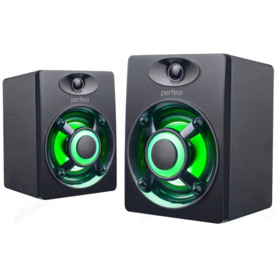 Акустика 2.0, 2х3 Вт, Perfeo 