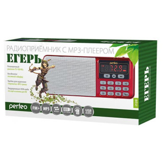 Радиоприёмник цифровой Perfeo Егерь i120-BK-1