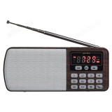 Радиоприемник цифровой Perfeo ЕГЕРЬ (i120-BK) коричневый