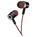 Наушники Perfeo MILD, черно-красный