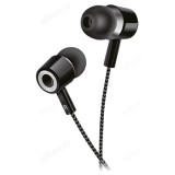 Наушники проводные вкладыши Perfeo MILD PF_A4482 черн/сер