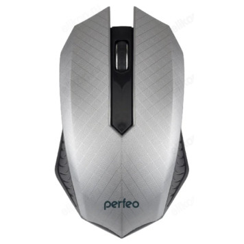 Мышь беспроводная Perfeo SWITCH DPI 1200 серебро-2