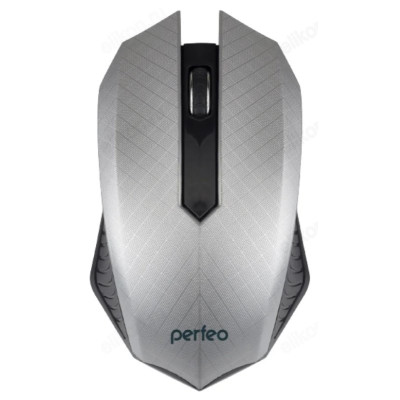 Мышь беспроводная Perfeo SWITCH DPI 1200 серебро-2
