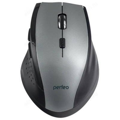 Мышь Perfeo беспроводная DAILY серый металик-1