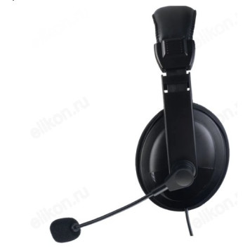 Проводные наушники Perfeo 4TALK, черный-1