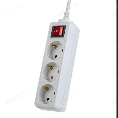 Удлинитель Perfeo POWERMATE выкл. PF_A4677 белый-1