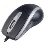 Мышь Perfeo оптическая "TOUR", 3 кн, DPI 1000, USB, черн/серебр
