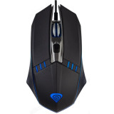 Мышь Perfeo оптическая "GAME", 4 кн, USB, черн, Game Design, RGB подсветка, 1400 DPI