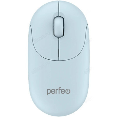 Мышь Perfeo оптическая SLIM голубая-1
