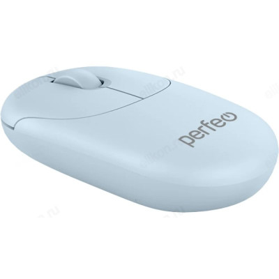 Мышь Perfeo оптическая SLIM голубая-2