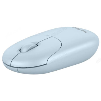 Мышь Perfeo оптическая SLIM голубая