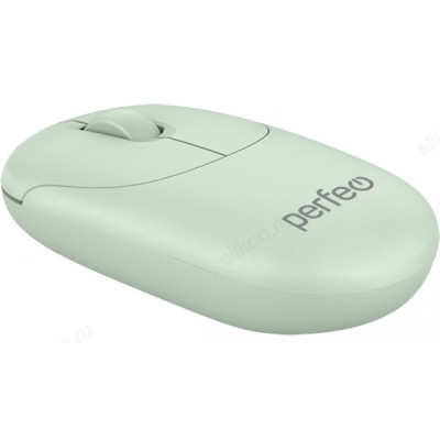 Мышь Perfeo оптическая  SLIM зеленая-2