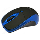 Мышь Perfeo оптическая "ORION", 3 кн, USB, черн/син