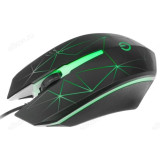 Мышь Perfeo оптическая "STAR", 3 кн, USB, черн, GAME DESIGN, 7 цв. подсветка, 1000 DPI