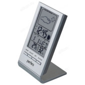 Часы-метеостанция Perfeo " Angle" (PF-S2092)серебряный Часы-метеостанция Perfeo " Angle" (PF-S2092)серебряный