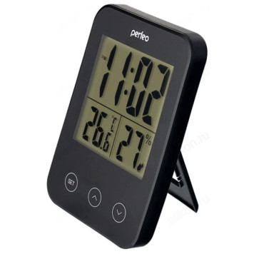 Часы-метеостанция Perfeo " Touch" (PF-S681) черный