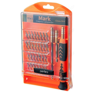Отвертка с набором бит PERFEO Mark 4872