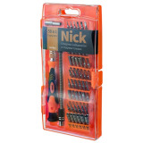 Отвертка с набором бит PERFEO Nick 4875