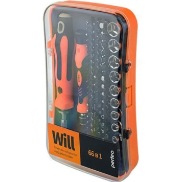 Отвертка с набором бит Perfeo PF_A4877-2