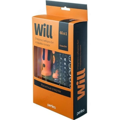 Отвертка с набором бит Perfeo PF_A4877-5