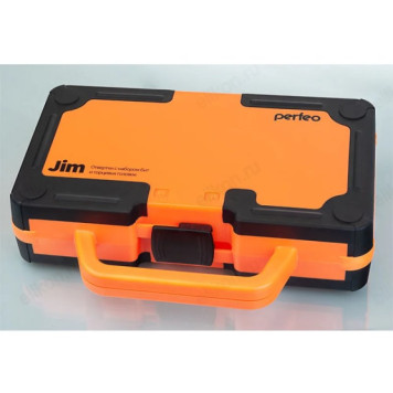 Отвертка с набором бит и головок PERFEO Jim PF_A4878-1