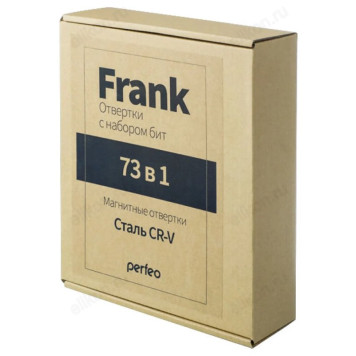 Отвертка с набором бит PERFEO Frank PF_A4879-2