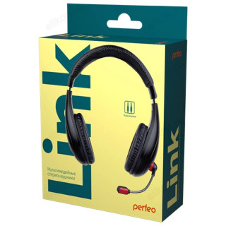 Проводные наушники Perfeo Link, черный-2