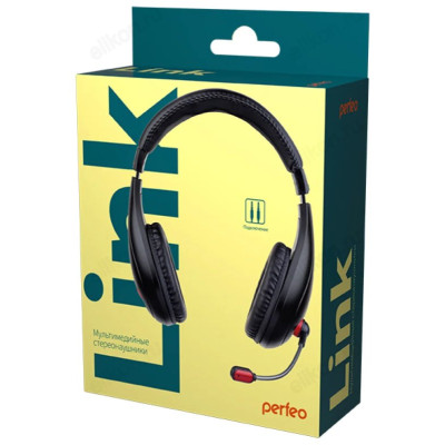 Проводные наушники Perfeo Link, черный-2