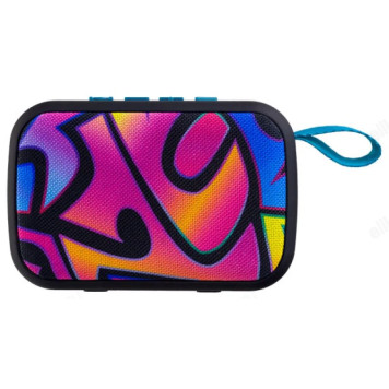 Портативная акустика Perfeo Zens 4973, граффити