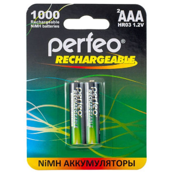 Аккумулятор Perfeo ААА 1000, 1,2 V 1000 mAh-1