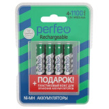 Аккумулятор AAA 1100 mAh Perfeo Ni-MH 4BL (PF AAA1100/4BL+BOX)