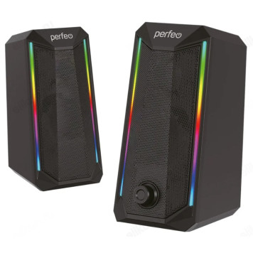 Акустика 2.0, 2х3 Вт, Perfeo 