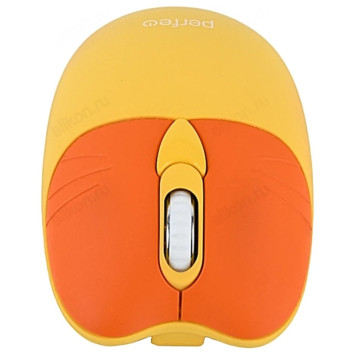 Мышь беспроводная Perfeo "KITTY" Silent Click PF_B3404 жёлт-4