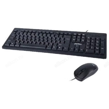 Комплект клавиатура+мышь Perfeo "TANDEM" USB клав-ра 104кн. + мышь 3кн. PF_B3411 чёрн.