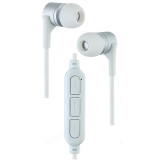 Гарнитура Bluetooth вкладыши Perfeo YO белые внутриканальные