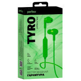 Гарнитура Perfeo TYRO внутриканальные, беспроводные, зеленые