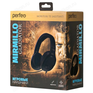 Проводные наушники Perfeo Mirmillo, черный-5