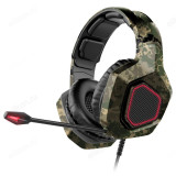 Гарнитура проводная игровая Perfeo RETIARIUS PF_B4180 камуфляж 2,2 м